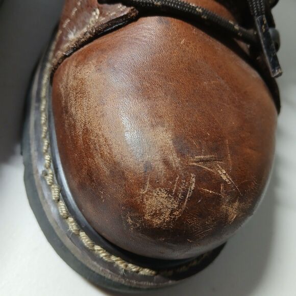 Caterpillar CAT Men's Brown Leather Alaska 2.0 Steel Toe Work Boots Size 8.5 - Picture 7 of 16